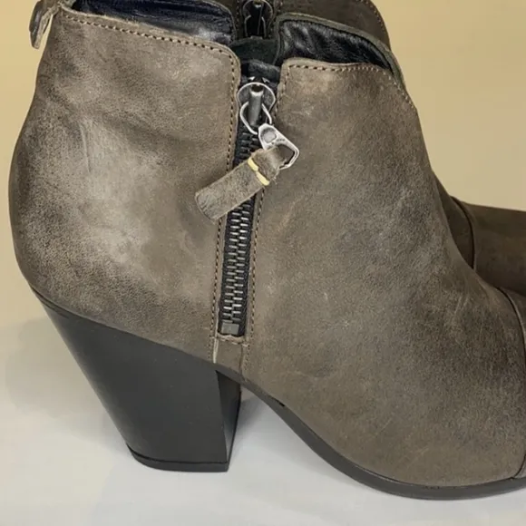 Rag &amp; Bone Margot Brown Leather Bootie