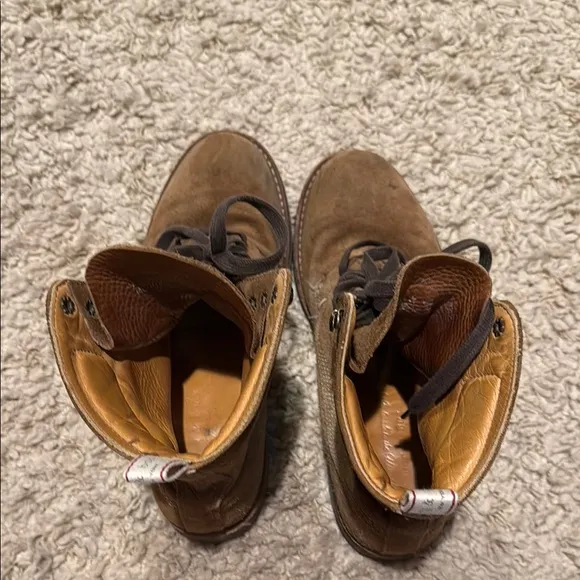 rag &amp; bone Men's Brown Suede Lace-Up Boots size 9