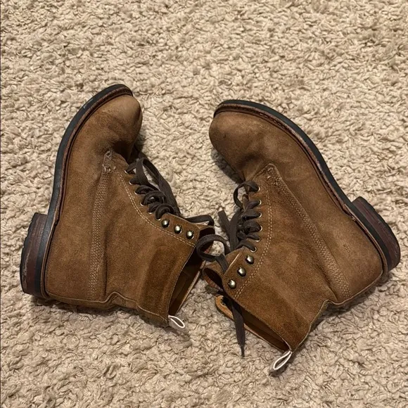 rag &amp; bone Men's Brown Suede Lace-Up Boots size 9