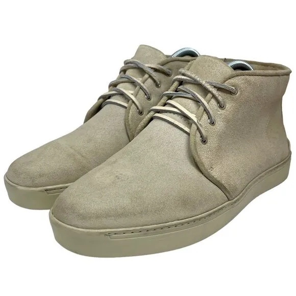 Rag &amp; Bone Suede and Leather Lace Up Flat Ankle Boots Women’s Sz 41 (US 11)