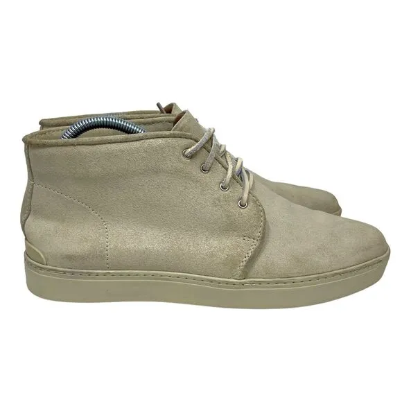 Rag &amp; Bone Suede and Leather Lace Up Flat Ankle Boots Women’s Sz 41 (US 11)