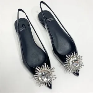 RARE.  Jeffrey Campbell Delane Slingback Flat.  SZ 7.5 EUC
