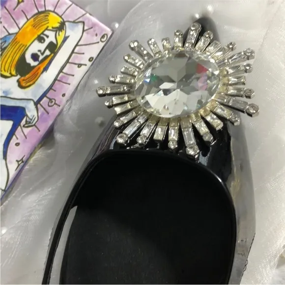 RARE.  Jeffrey Campbell Delane Slingback Flat.  SZ 7.5 EUC