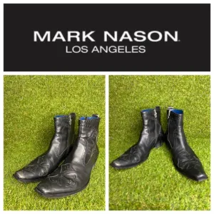 RARE Mark Nason Rock Lives Dragon Biker Distressed Cross 87595 Boots 10