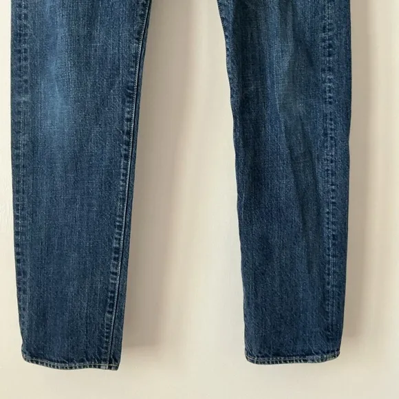 RAW Selvedge Button Fly Original Taper Jeans American Eagle Outfitters