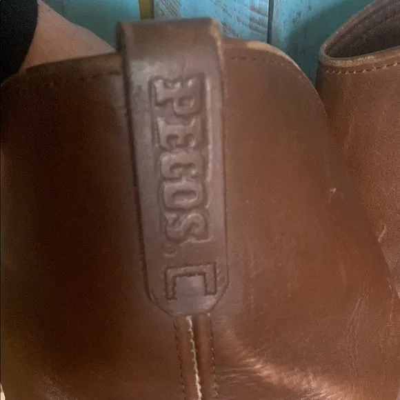 Red Wing 1155 Pecos soft toe 11” size 12D slip resistant brown Leather Boots