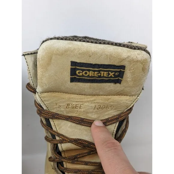 Red Wing 2229 10” Steel Toe Gore-Tex Work Boots Men's‎ Size 8.5 EE Wide USA Made