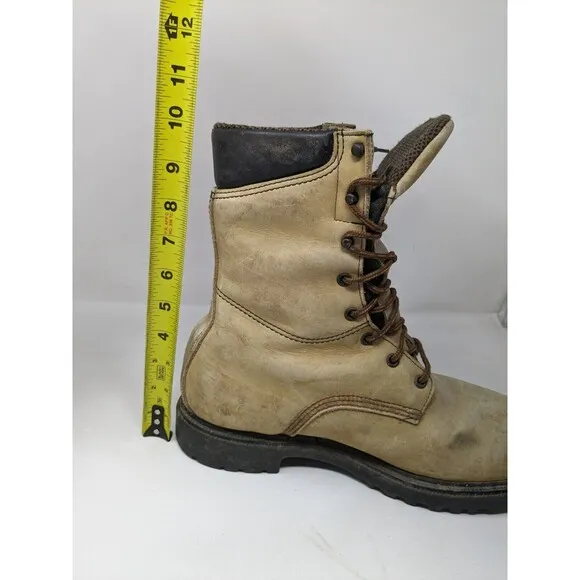 Red Wing 2229 10” Steel Toe Gore-Tex Work Boots Men's‎ Size 8.5 EE Wide USA Made