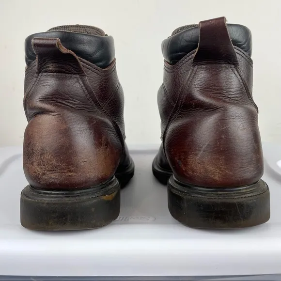 Red Wing Boots Mens Work Boots Sz 11.5 Brown Leather F2892-11