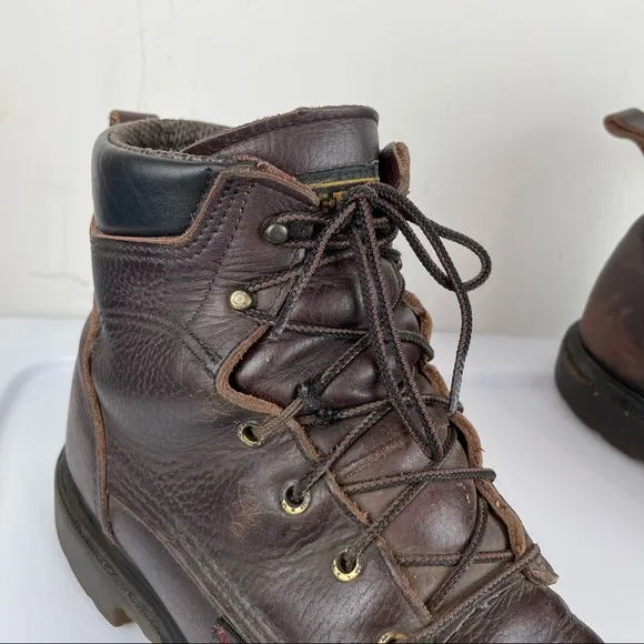 Red Wing Boots Mens Work Boots Sz 11.5 Brown Leather F2892-11