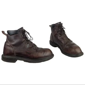 Red Wing Boots Mens Work Boots Sz 11.5 Brown Leather F2892-11
