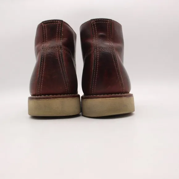 Red Wing Heritage 3141  Men's US 9.5 D Work Chukka Briar Oil Slick Leather Boots