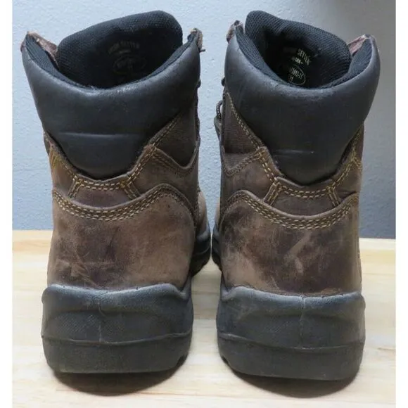 Red Wing Irish Setter 83607 EH Brown Leather Steel Toe Work Boots Size 11.5‎ D