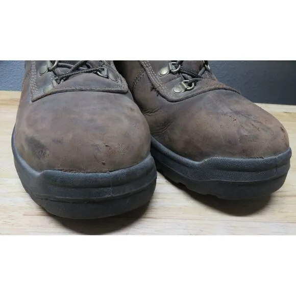 Red Wing Irish Setter 83607 EH Brown Leather Steel Toe Work Boots Size 11.5‎ D