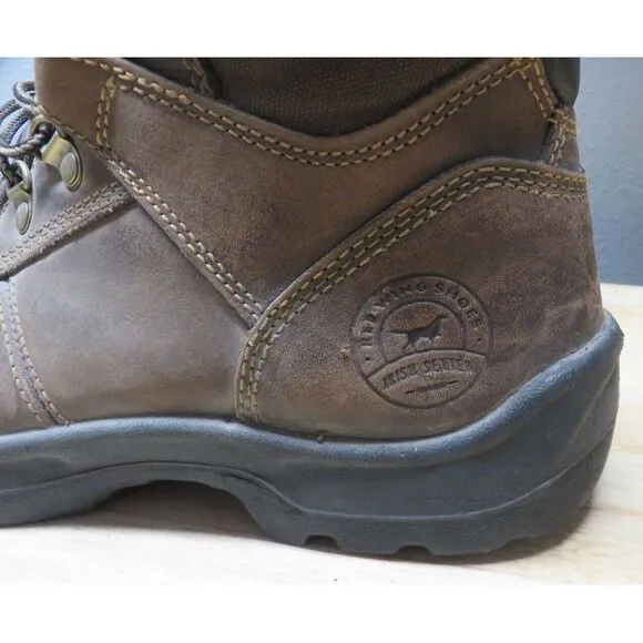 Red Wing Irish Setter 83607 EH Brown Leather Steel Toe Work Boots Size 11.5‎ D