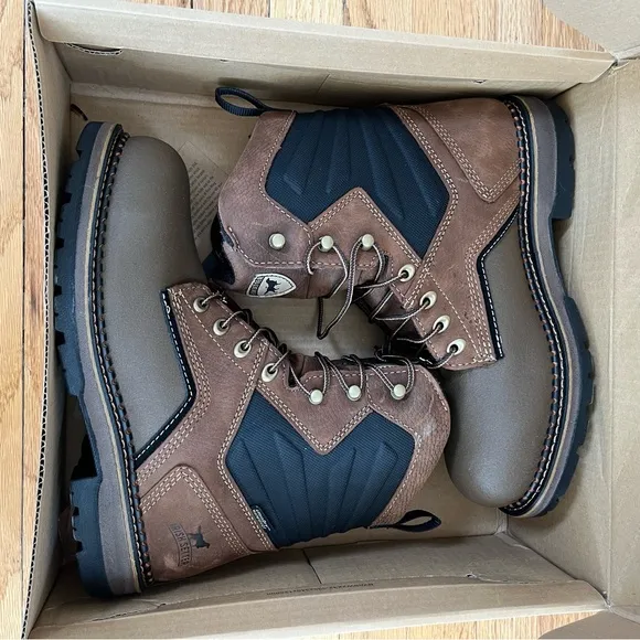 Red Wing Irish Setter Men's Ramsey Brown and Black Work Boots