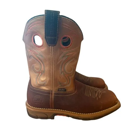 Red Wing Irish Setter Work Marshall Cowgirl Cowboy Boots Size 7.5 Women’s