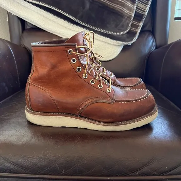 Red Wing Moc Toe 875 Heritage Boots