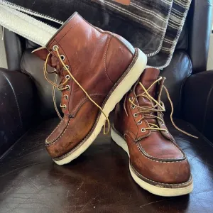 Red Wing Moc Toe 875 Heritage Boots