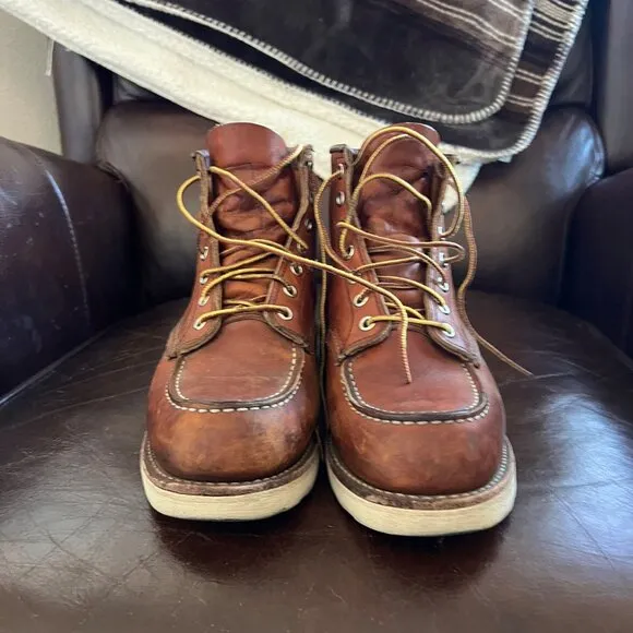 Red Wing Moc Toe 875 Heritage Boots