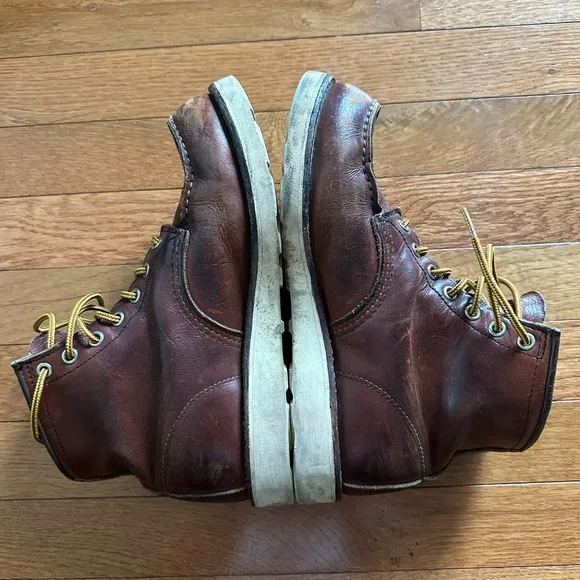 Red Wing Moc Toe Work Boots