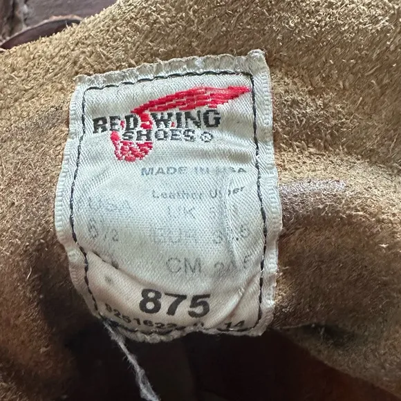 Red Wing Moc Toe Work Boots
