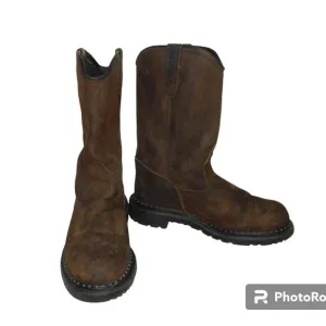 Red Wing Pecos E2 1170 EH Safety Leather Work Cowboy Western Boots Size 8.5