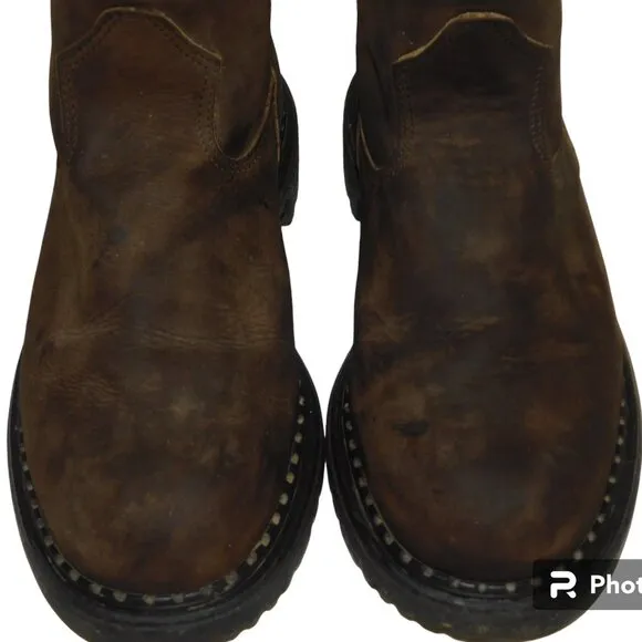 Red Wing Pecos E2 1170 EH Safety Leather Work Cowboy Western Boots Size 8.5