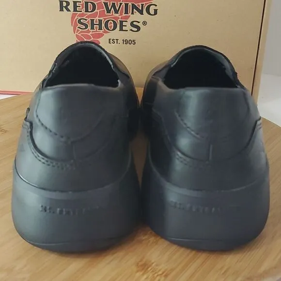 Red Wing Shoes Women's Leather Slip On Work Shoe Black Size 9B Style 8330