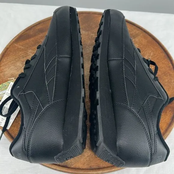 Reebok Shoes Mens 11.5 4E (Wide) Black CL Renaissance Running Sneakers Classic