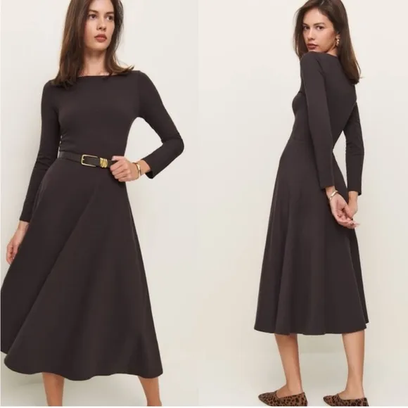 Reformation Wiley Knit Dress S