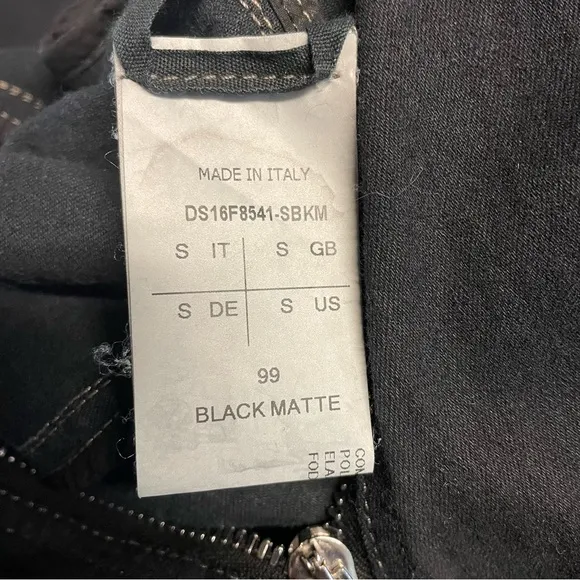 Rick Owens DRKSHDW 16 Denim Short Raglan Dolman Midi Dress