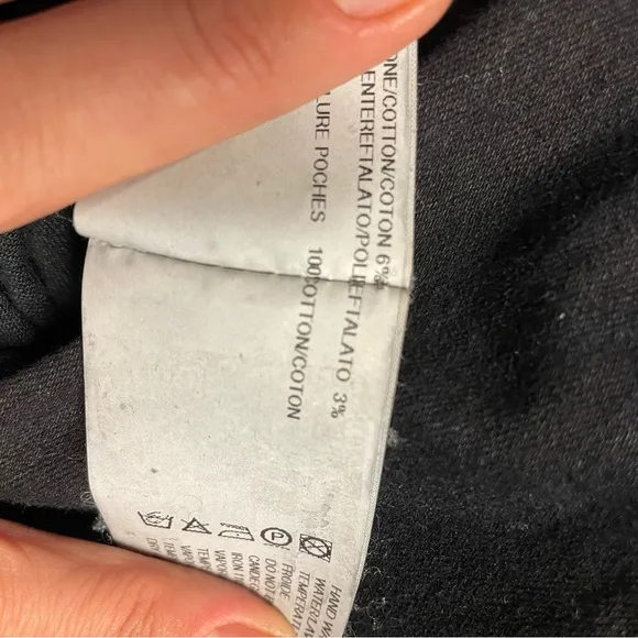 Rick Owens DRKSHDW 16 Denim Short Raglan Dolman Midi Dress