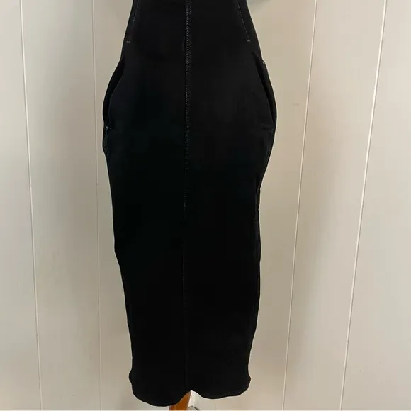 Rick Owens DRKSHDW 16 Denim Short Raglan Dolman Midi Dress