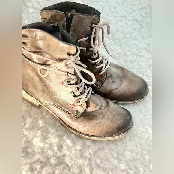 Rieker Payton 27 Women's Ankle Boots - Cigar, Size 6.5 - New Condition