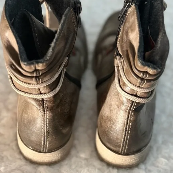 Rieker Payton 27 Women's Ankle Boots - Cigar, Size 6.5 - New Condition