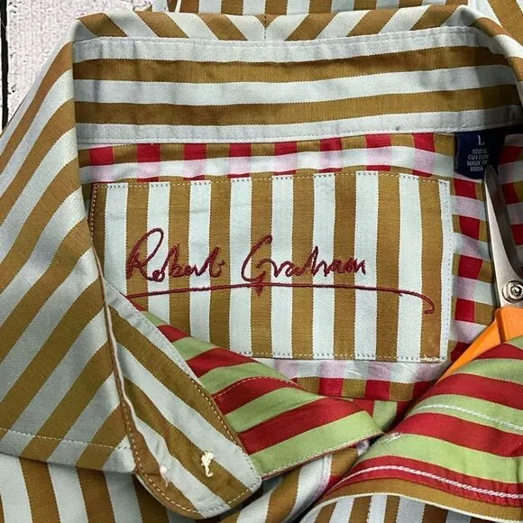 ROBERT GRAHAM Long Sleeve Dress Shirt