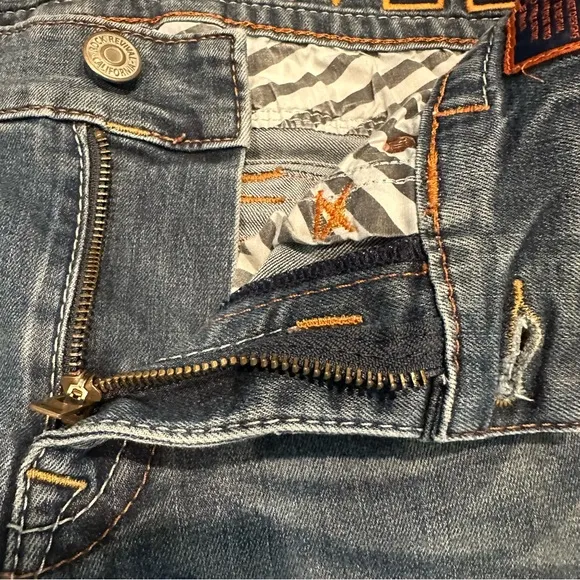 Rock Revival Kaelen 31X32 Alt Straight Fleur Jean Thick Stitch Flap Pocket