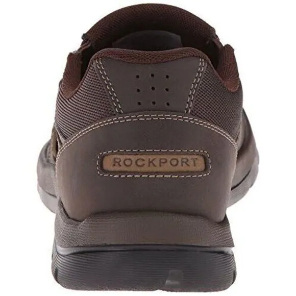 Rockport Get Your Kicks M79273 Men's US 11.5 Brown Leather Casual Shoes EEE3632