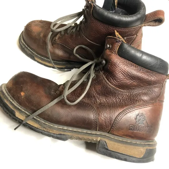 Rocky Iron Glad brown work boots
