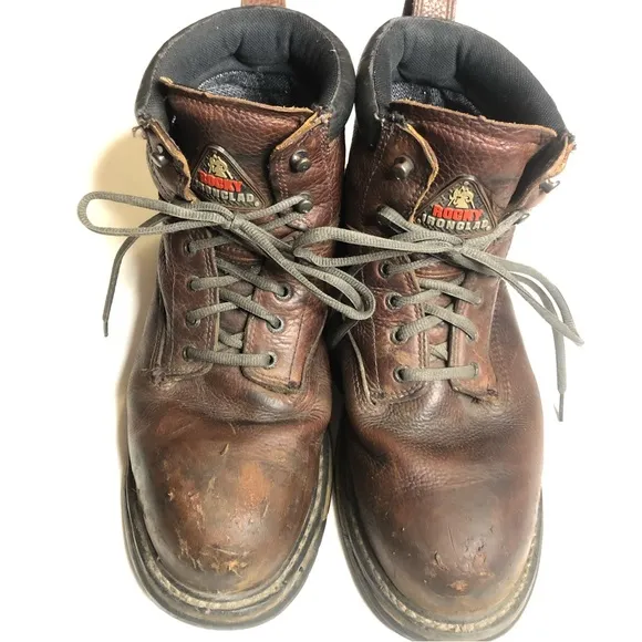 Rocky Iron Glad brown work boots