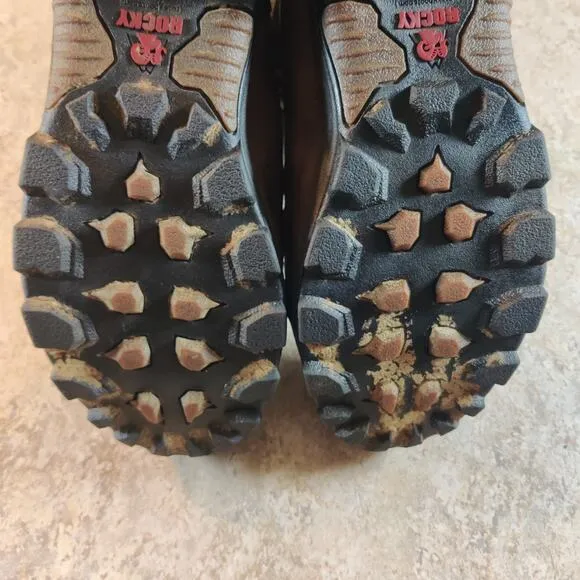 Rocky Mens 12 GORE-TEX 800 Gram 9&quot; Timberwolf Camo Hunting Boots *Cosmetic Flaw
