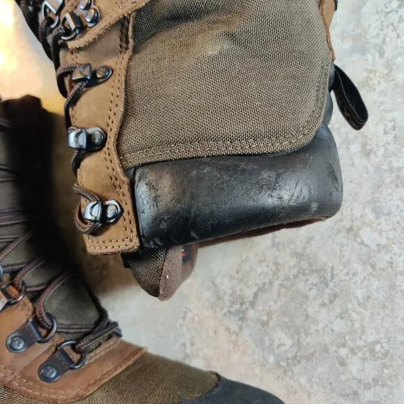 Rocky Mens 12 GORE-TEX 800 Gram 9&quot; Timberwolf Camo Hunting Boots *Cosmetic Flaw