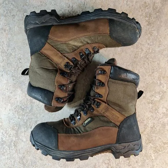 Rocky Mens 12 GORE-TEX 800 Gram 9&quot; Timberwolf Camo Hunting Boots *Cosmetic Flaw
