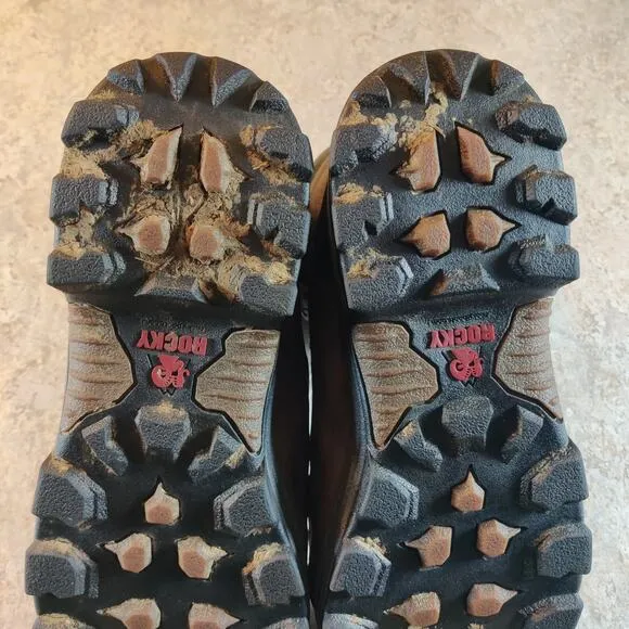Rocky Mens 12 GORE-TEX 800 Gram 9&quot; Timberwolf Camo Hunting Boots *Cosmetic Flaw
