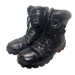 Rocky Mens 8&quot; Alpha Force Black Waterproof Tactical Military Combat Boots 12W