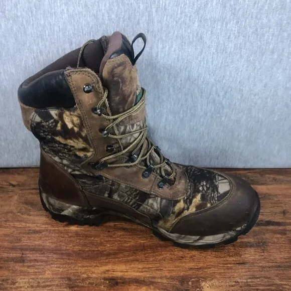 Rocky Mens Size 10 Wide W Pro Hunter 400g Gore Tex Vibram Boots 9361 Camouflage
