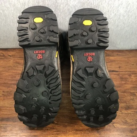 Rocky Mens Size 10 Wide W Pro Hunter 400g Gore Tex Vibram Boots 9361 Camouflage