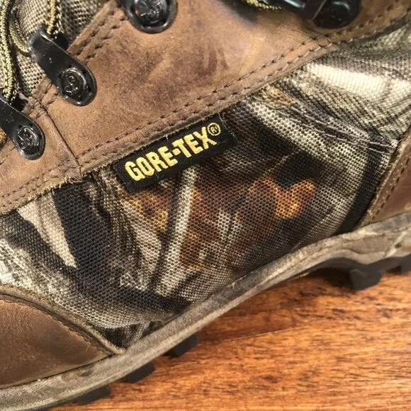 Rocky Mens Size 10 Wide W Pro Hunter 400g Gore Tex Vibram Boots 9361 Camouflage