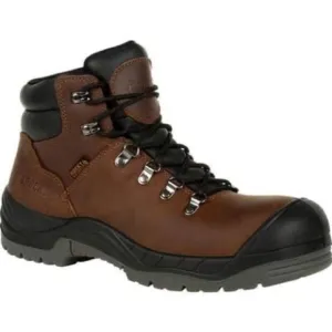 Rocky boots Worksmart Composite Toe Waterproof Work Boot Brown Size10 NWT in box